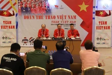 En la rueda de prensa (Foto: VNA)