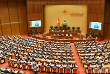 [Foto] Inicia décimo período de sesiones de Asamblea Nacional de Vietnam de la XV legislatura