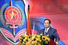 El primer ministro de Vietnam, Pham Minh Chinh, habla en el evento. (Foto: Nhan Dan)