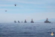 [Foto] Desfile de las fuerzas navales en ceremonia por el 80º aniversario del Día Nacional de Vietnam