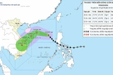 Tifón Fengshen se intensificará tras cambio de trayectoria. (Foto: Centro Nacional de Pronóstico Hidrometeorológico de Vietnam)