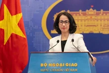 La portavoz del Ministerio de Relaciones Exteriores de Vietnam, Pham Thu Hang (Foto: VNA)