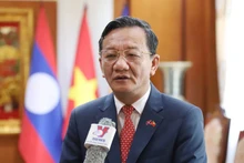 El embajador de Vietnam en Laos, Nguyen Minh Tam. (Foto: VNA)