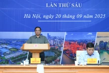 [Foto] Premier vietnamita preside la sexta reunión del Consejo de Coordinación del Delta del Río Rojo