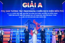 La obra Suplemento interactivo Panorama de la campaña de Dien Bien Phu del periódico Nhan Dan recibe el Premio A.