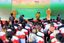 Vista del evento (Foto: laocai.gov.vn)