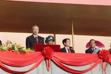 El secretario general del Partido Comunista de Vietnam, To Lam, en el evento.