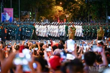 [Foto] Impresionante imágenes del segundo ensayo general del desfile por el Día Nacional