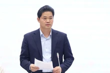 El viceministro de Salud Pública Vu Manh Ha habla en el evento. (Foto: VGP)