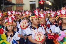 [Foto] Estudiantes en Ciudad Ho Chi Minh se regocijan en el día de apertura del nuevo año escolar