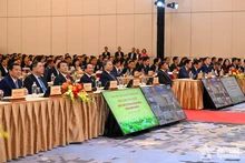 El secretario general del PCV, To Lam, asiste al evento. (Foto: qdnd.vn)