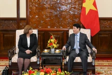 [Foto] Presidente vietnamita recibe a embajadora de Egipto