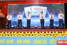 Lanzamiento del Informe de Importación y Exportación de Vietnam 2024 (Foto: congthuong.vn)