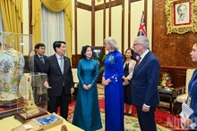 [Foto] Presidente vietnamita ofrece banquete en honor de gobernadora general de Australia