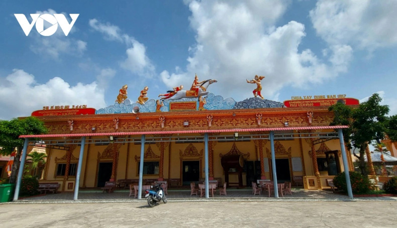 La pagoda de Xiem tiene dos salas construidas en 1997.