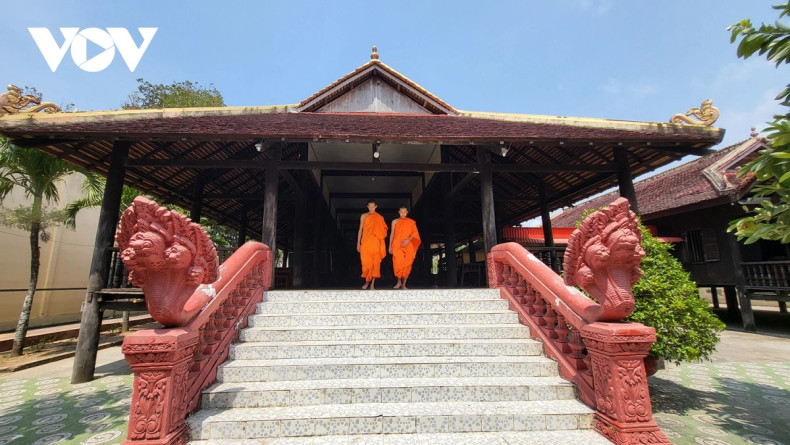 Pese al paso del tiempo en el terreno de la pagoda se conservan varios elementos intactos.