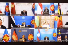 En la cita (Foto: Cancillería de Vietnam)