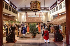 En el Centro de Cultura y Artes, número 22 de la calle Hang Buom. (Foto: VNA)