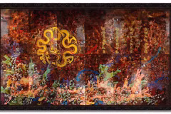 Una obra en la exposición "Tam" del artista Le Huu Hieu en la 61ª Bienal de Venecia (Foto: VNA)