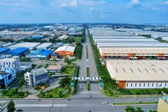Vista del Parque Industrial Vietnam-Singapur 2 en la provincia de Binh Duong. (Foto: Nhan Dan)