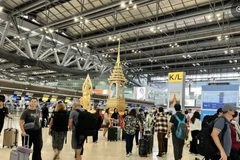 El aeropuerto de Suvarnabhumi en Tailandia. (Foto: VNA)