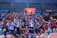 Vietnam conquista por primera vez Campeonato de Voleibol del Sudeste Asiático. (Foto: VNA)