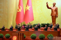 En el XIV Congreso Nacional del Partido Comunista de Vietnam. (Foto: Nhan Dan)