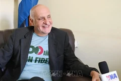 El presidente de la Unión de Periodistas de Cuba, Ricardo Ronquillo Bello. (Foto: VNA)