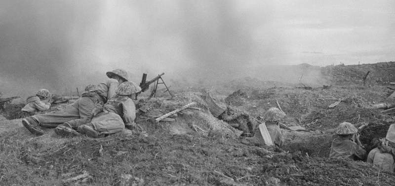 Feroz batalla en la zona del cerro C. (Foto: VNA)