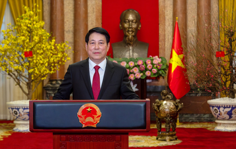 El presidente de Vietnam, Luong Cuong. (Fotografía: Nhan Dan)