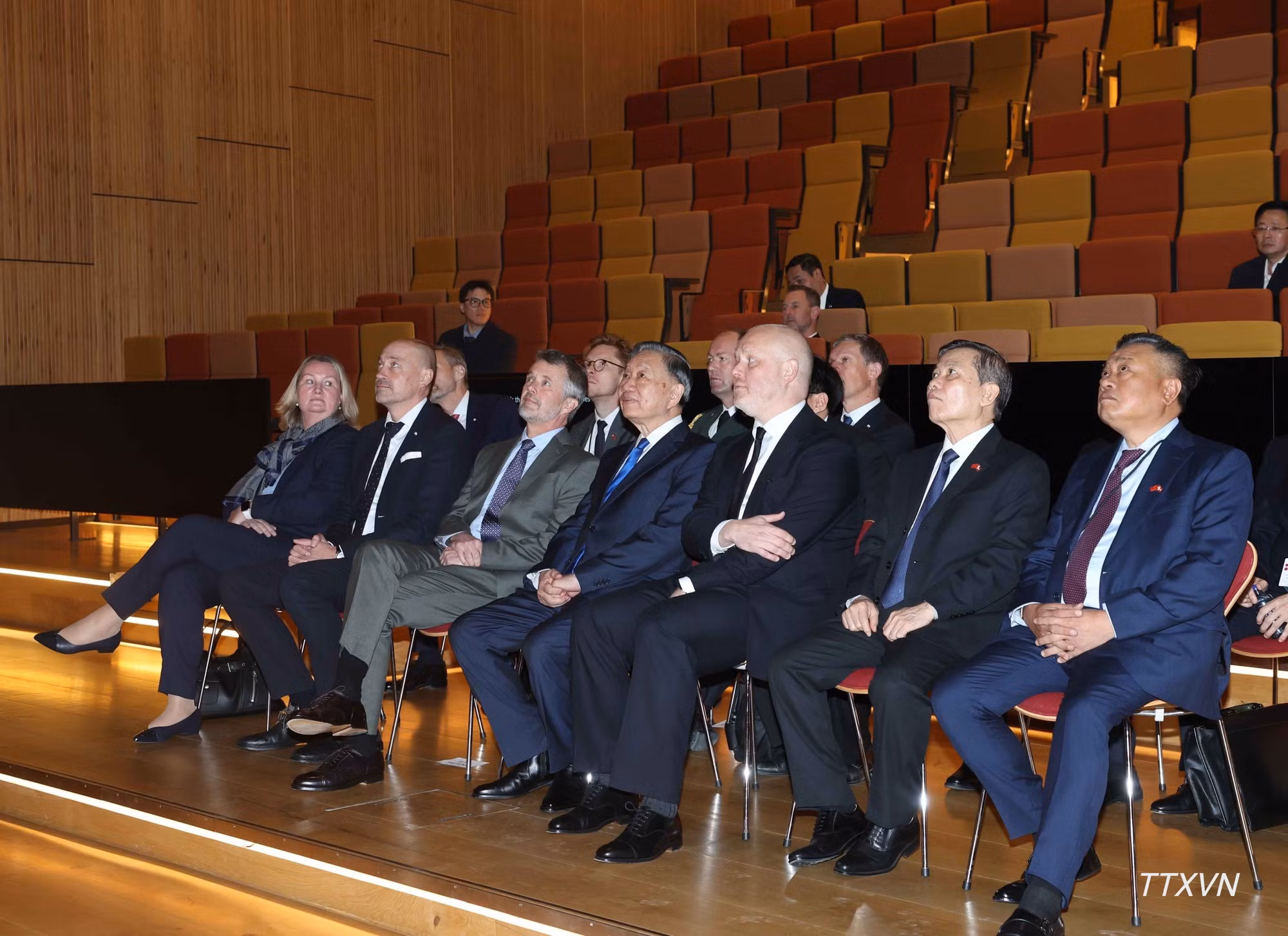 Asistentes al acto.