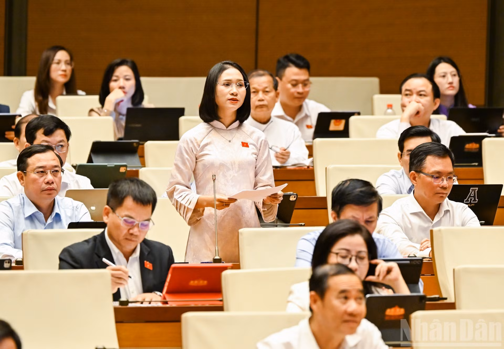 La diputada de la provincia de Quang Ngai, Nang Xo Vi.