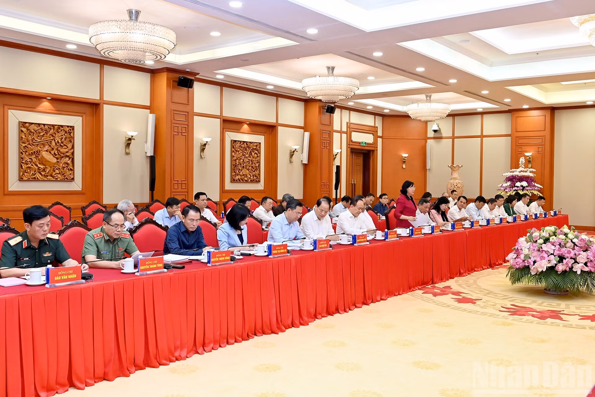 La Junta Ejecutiva del Comité del Partido de Hanói.