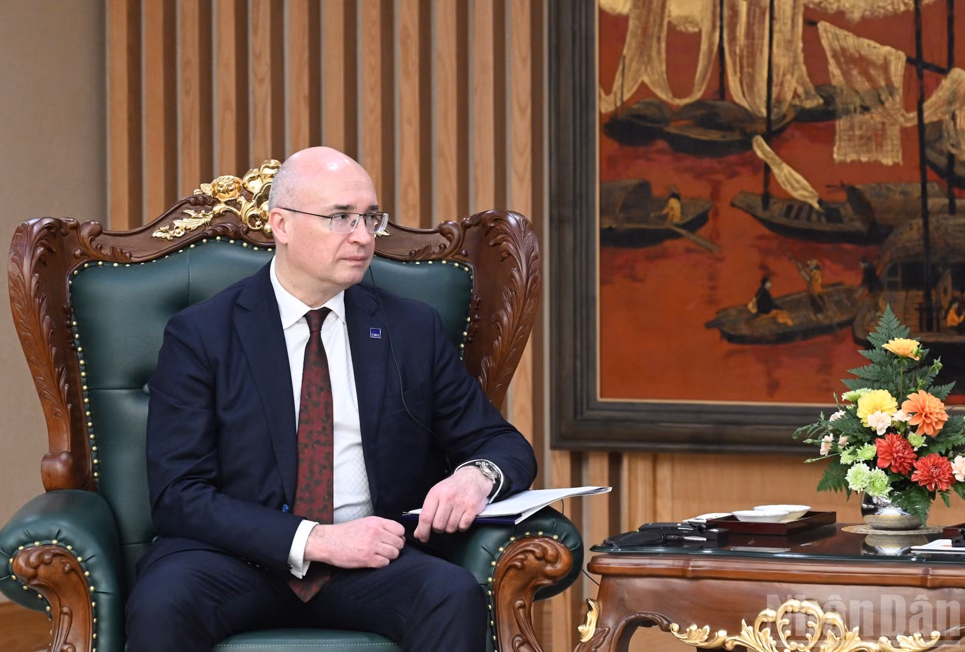 Kondrashov interviene en la cita.