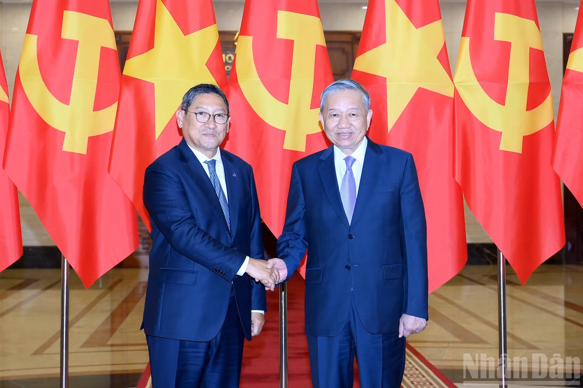 El viceprimer ministro de Camboya.