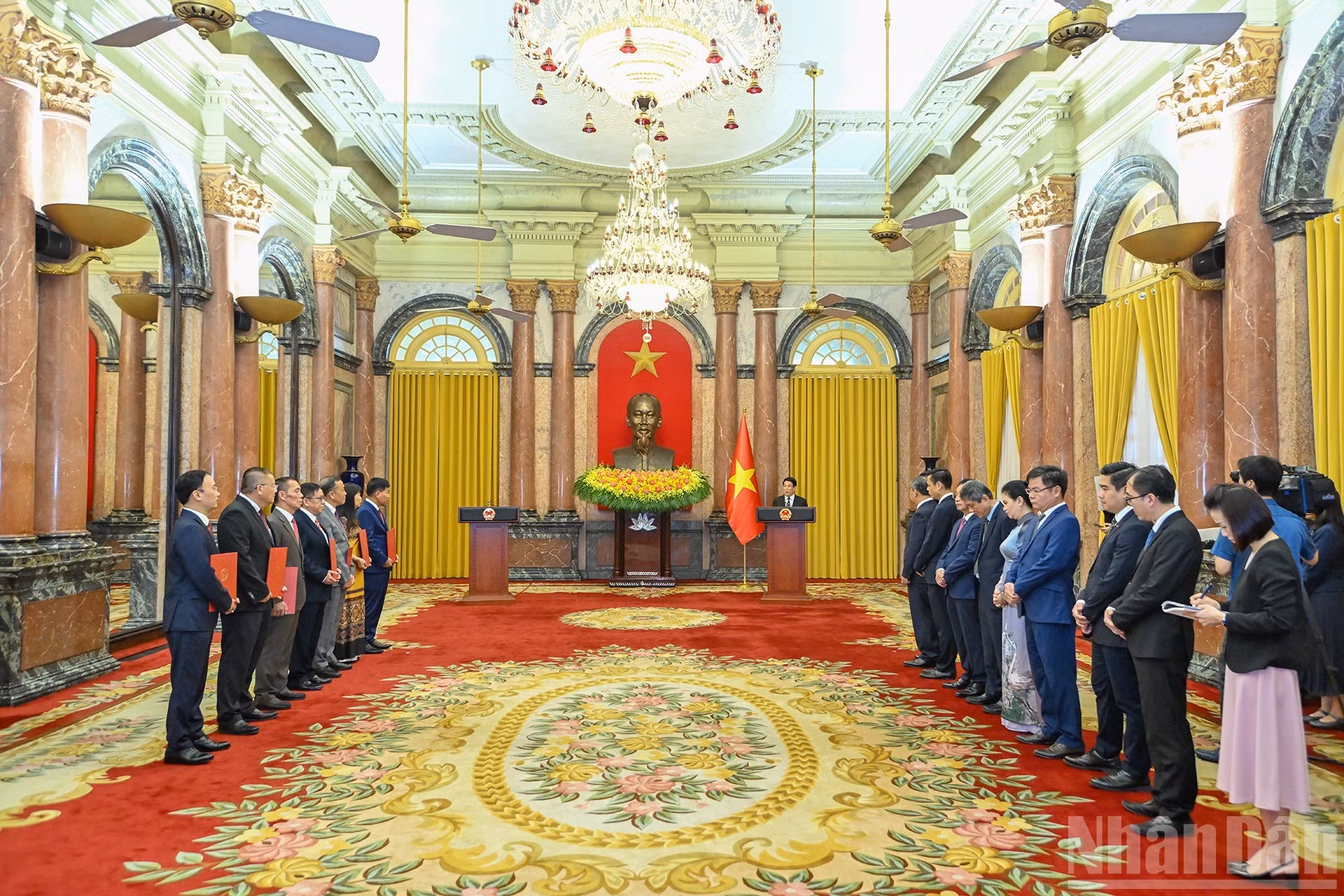 Vista de la ceremonia.