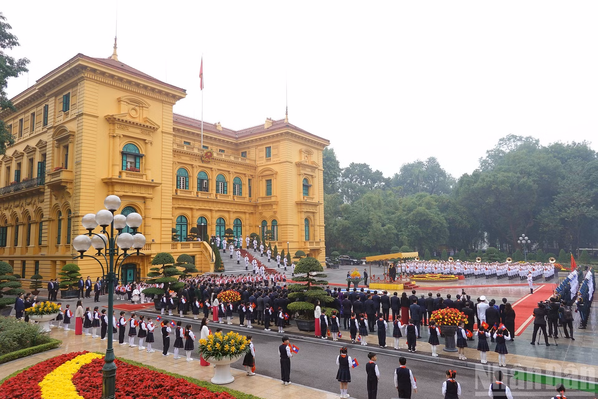 Vista de la ceremonia.