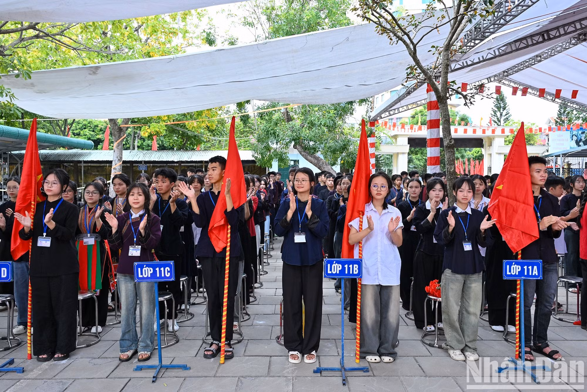 Estudiantes participantes en el evento.