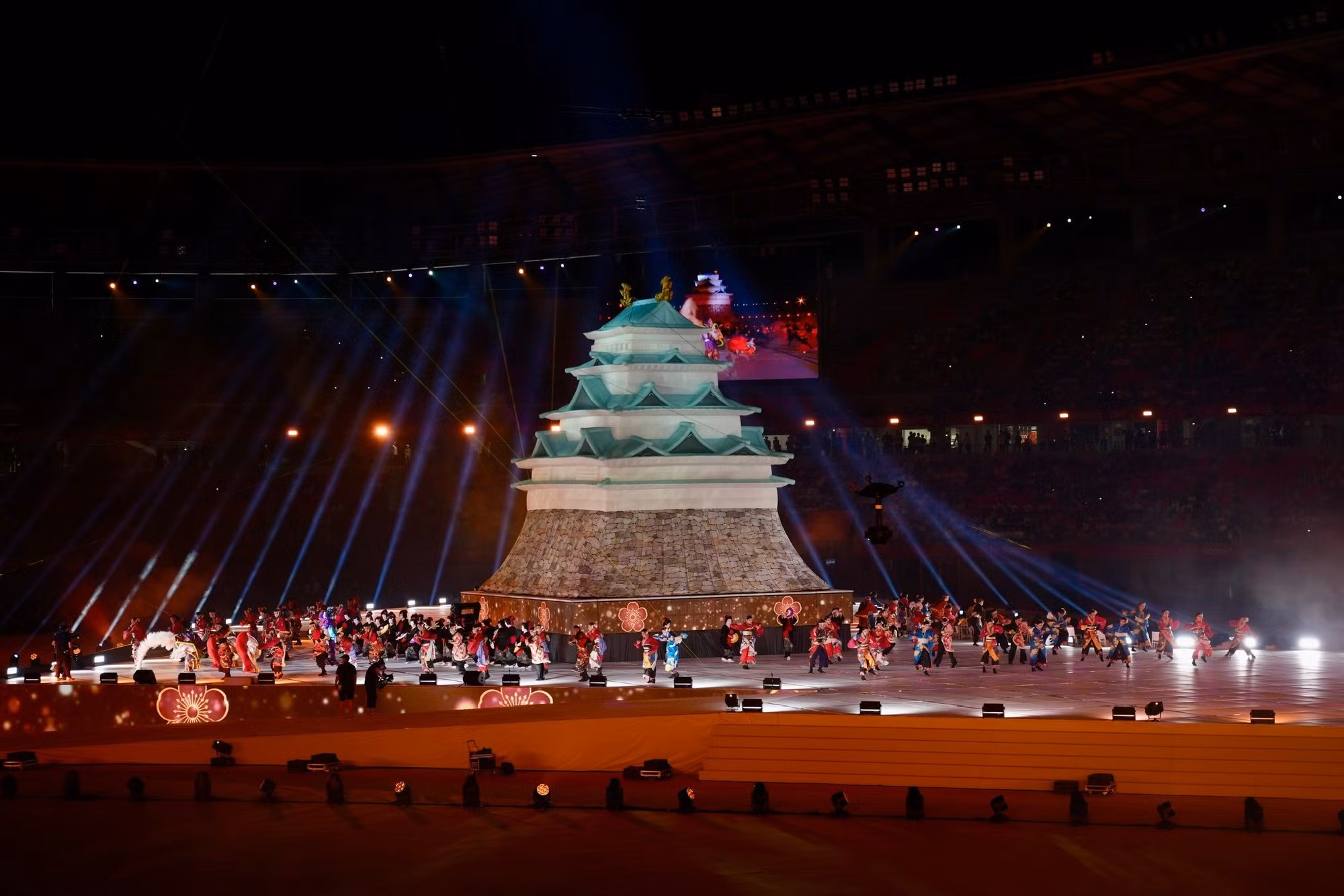 El castillo de Nagoya, símbolo de la ciudad de Nagoya, sede de los Asian Games 20. Foto: Theanh28.