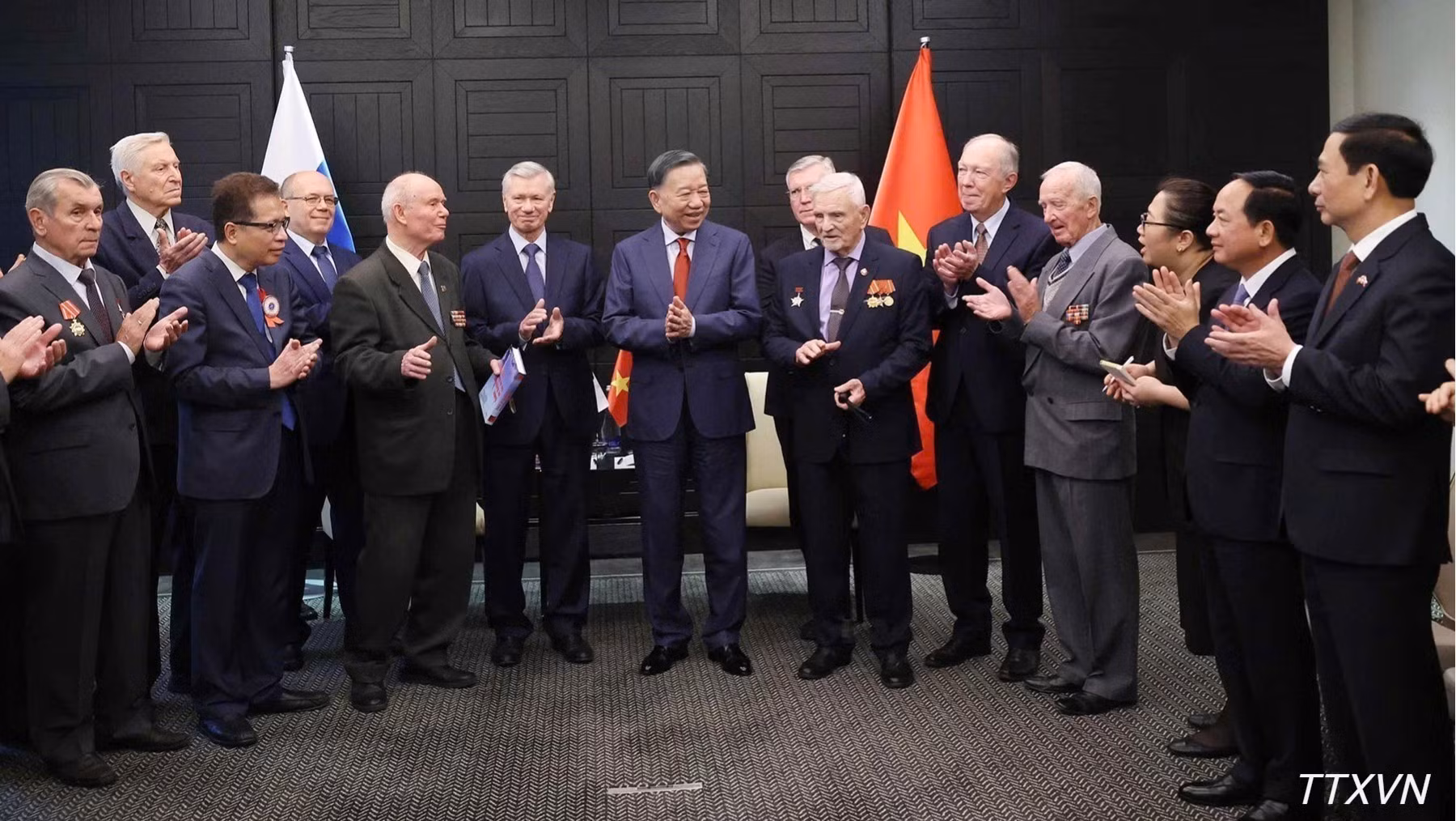 Delegados en el encuentro.