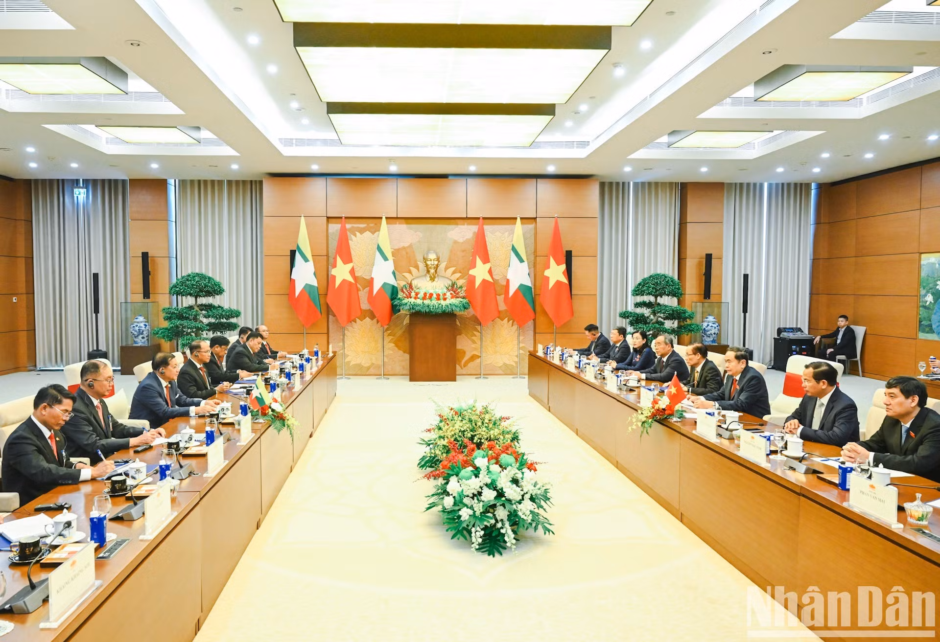 Vista de la reunión.