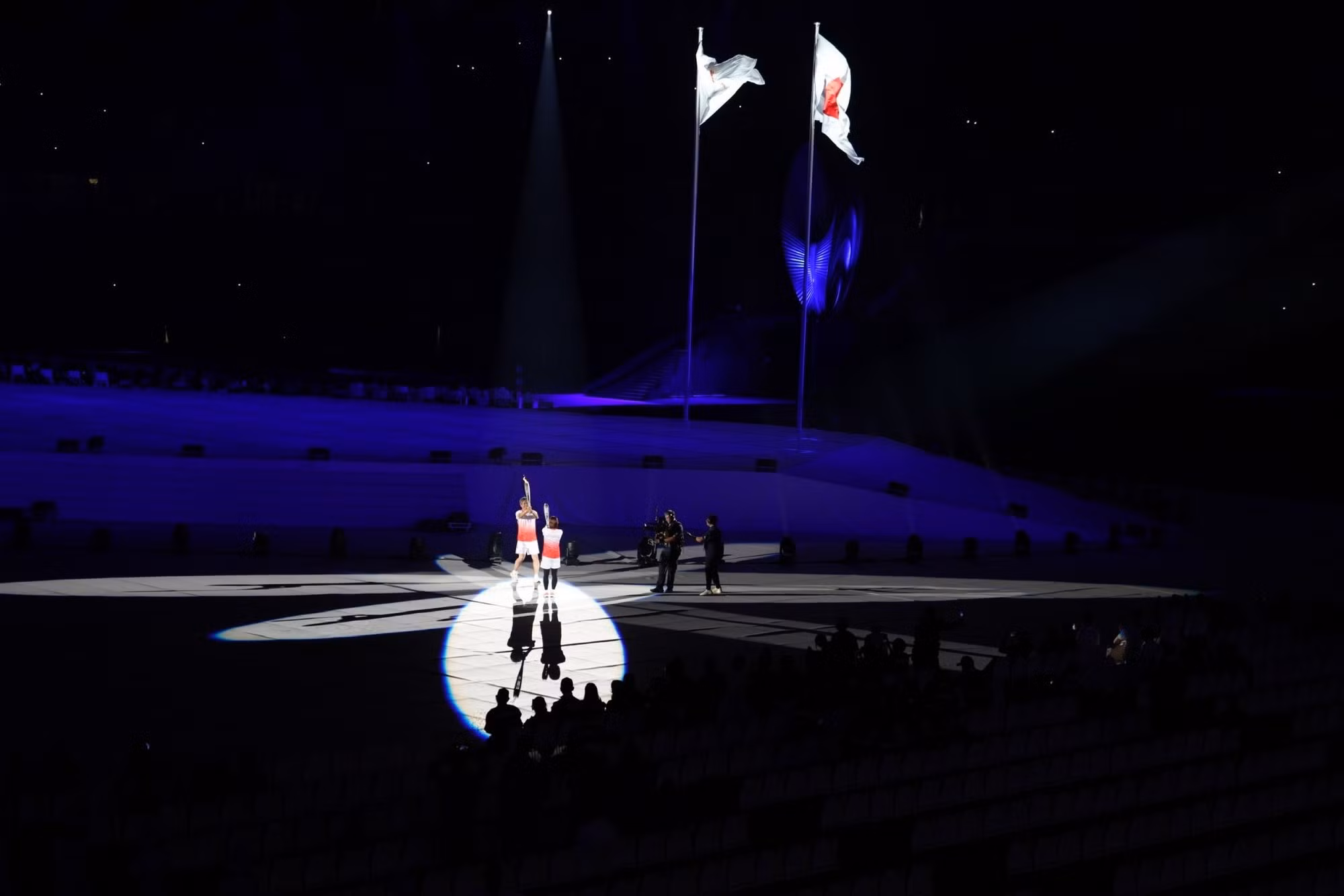 El relevo de la antorcha de los Asian Games 20. Foto: Theanh28.