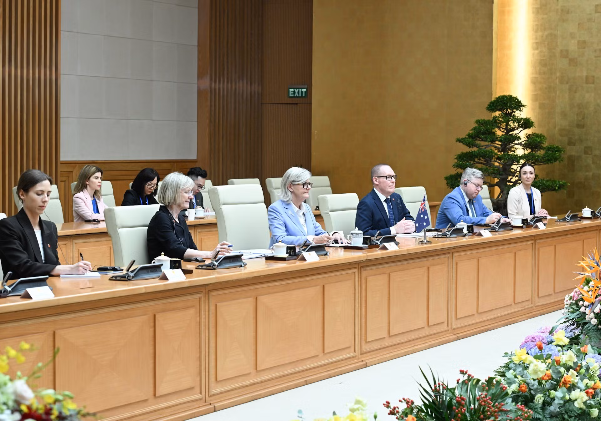 La delegación de Australia.