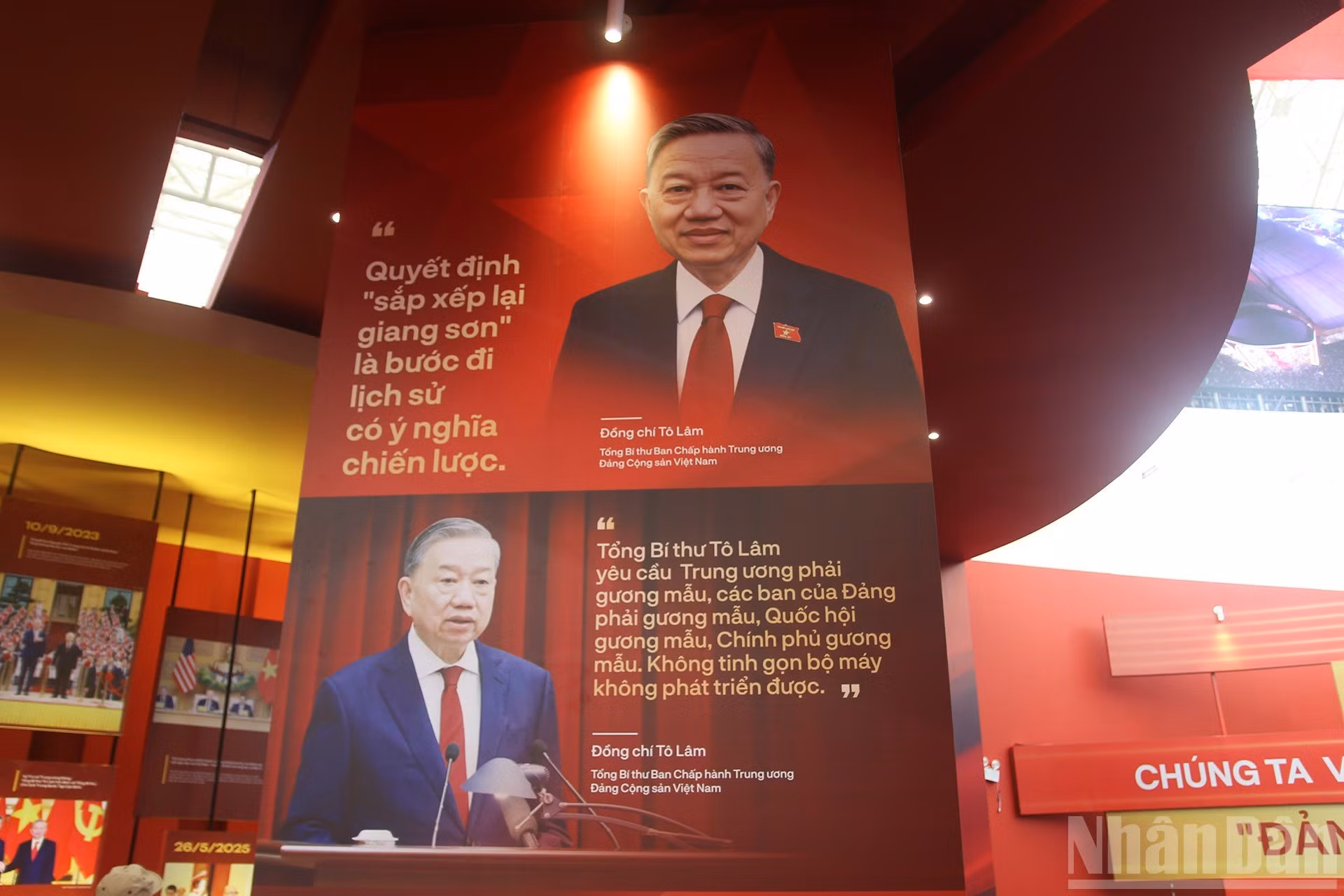 Se presentan citas memorables del secretario general To Lam que resaltan los mensajes orientadores para el desarrollo del país.