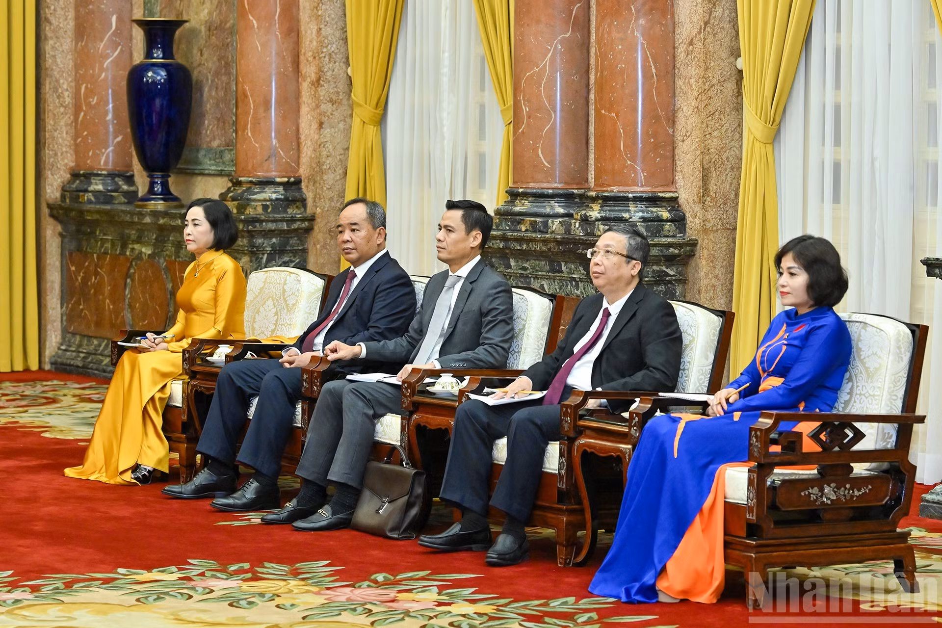 La parte vietnamita en el evento.
