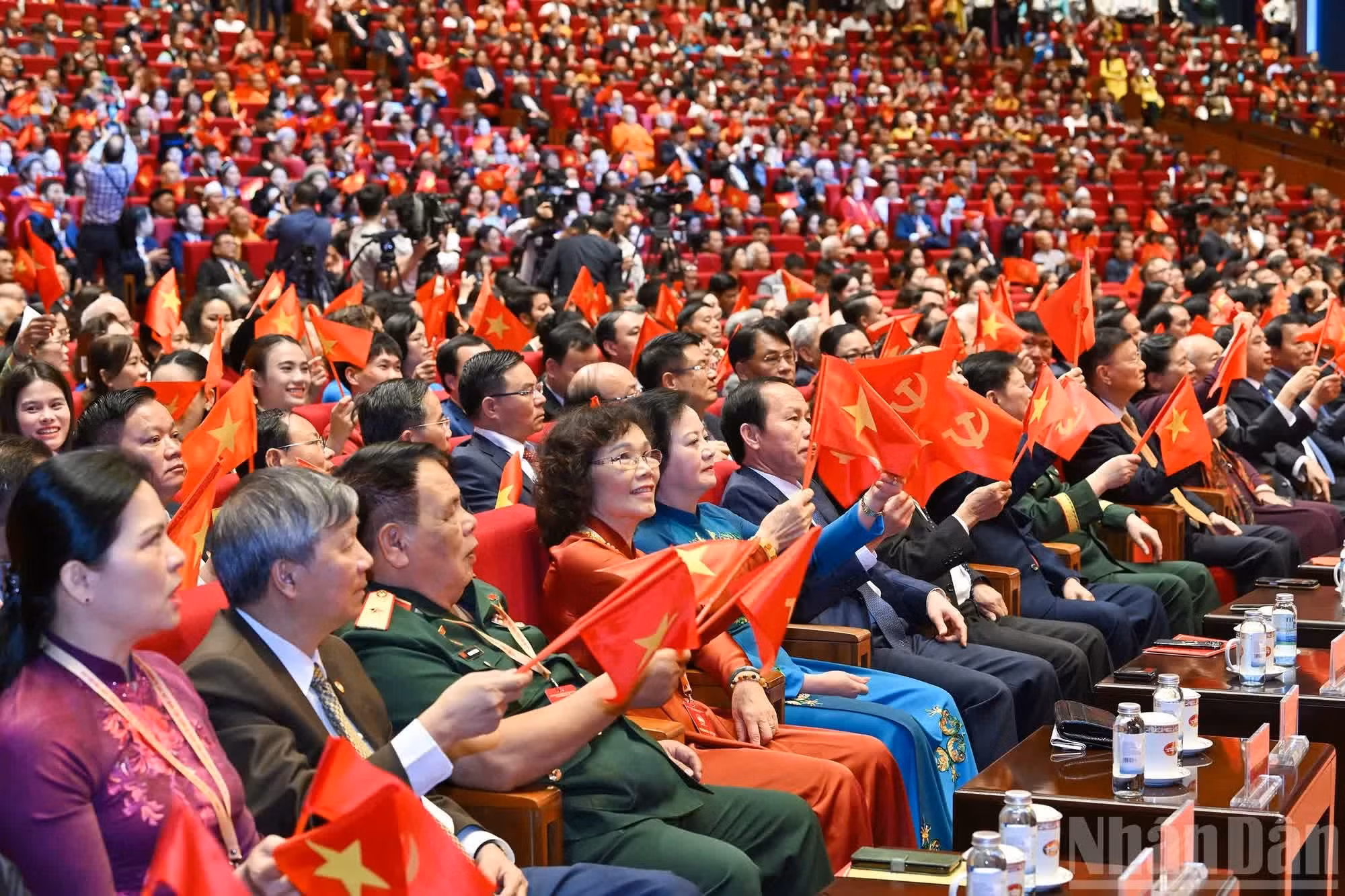 Delegados en el evento.