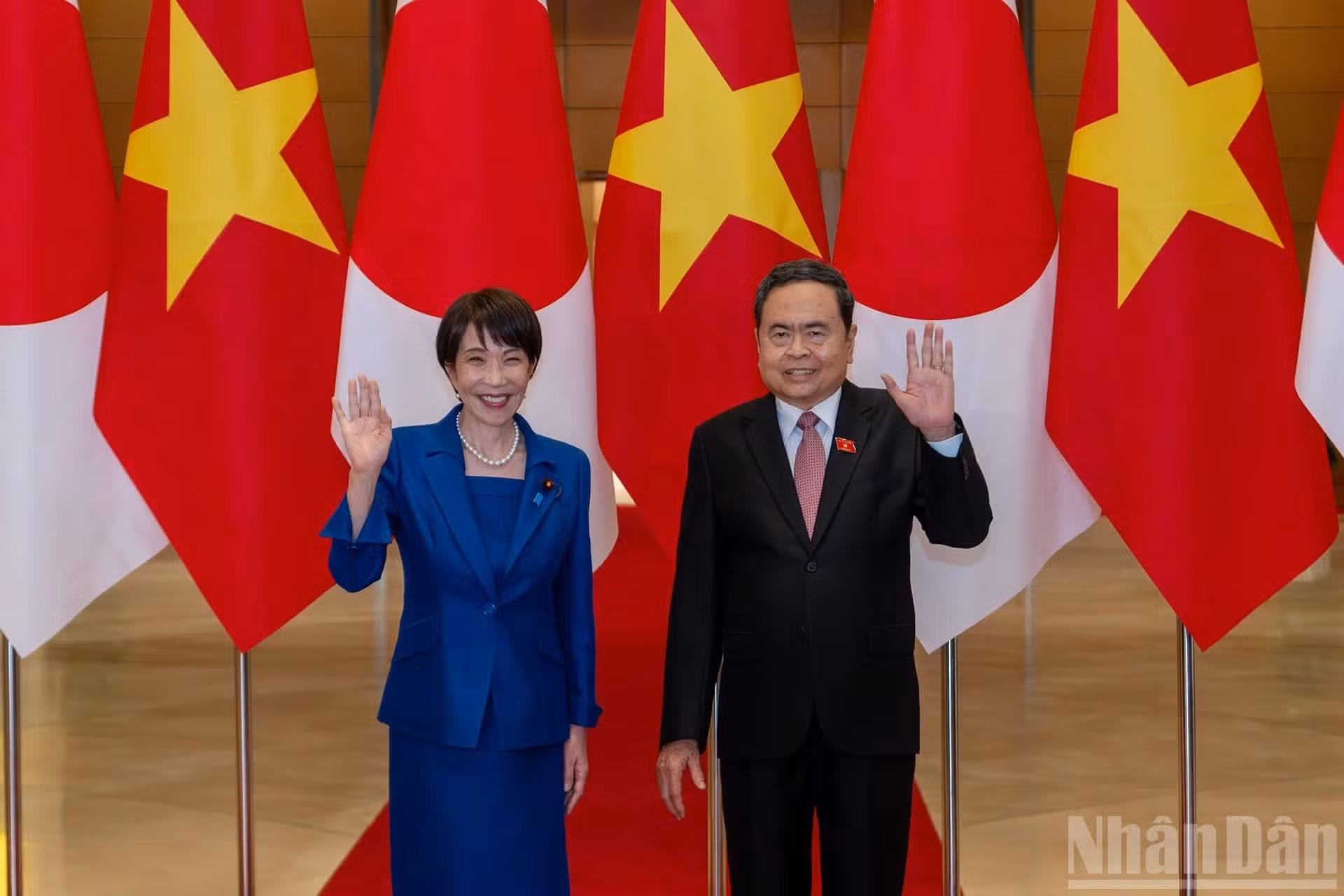 [Foto] Presidente del Legislativo vietnamita se reúne con primera ministra de Japón