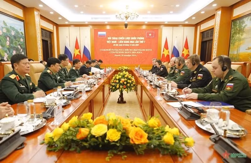 Panorama del VII Diálogo Estratégico de Defensa Vietnam - Rusia (Foto: qdnd.vn)