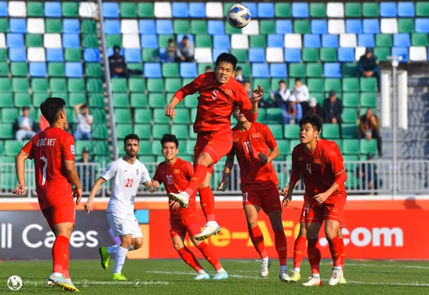 El equipo Sub-23 de Vietnam. (Foto: VNA)