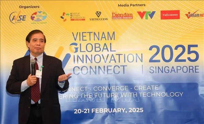 El profesor Nguyen Duc Khuong, presidente de AVSE Global (Foto: VNA)
